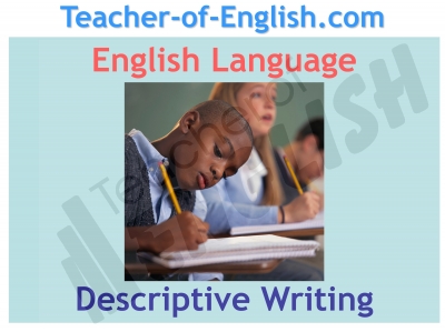 Descriptive Writing Teaching Resources